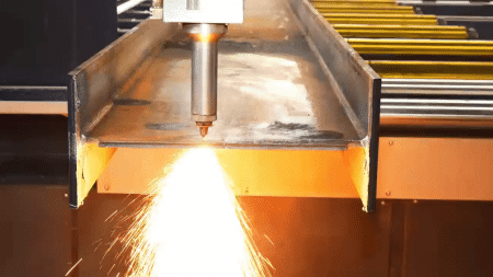 Линия по производству дутавровых балок для морской инженерной промышленности