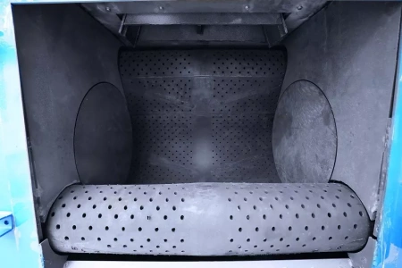 Автоматическая дробеструйная камера с барабанной лентой DS-5-1-DT