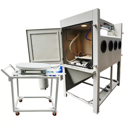 Дробеструйная камера влажной очистки с системой рециркуляции воды, две станции DS-16-2-WCLD